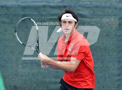 Thumbnail 1 in Redwood vs. Granite Bay (CIF NorCal Regional Team Tennis Championships) photogallery.