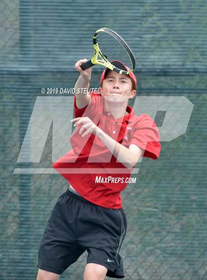 Thumbnail 3 in Redwood vs. Granite Bay (CIF NorCal Regional Team Tennis Championships) photogallery.