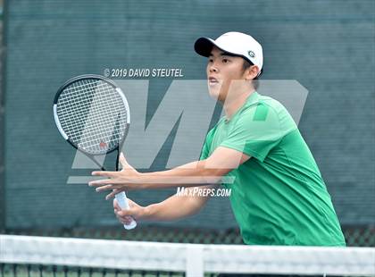 Thumbnail 2 in Redwood vs. Granite Bay (CIF NorCal Regional Team Tennis Championships) photogallery.
