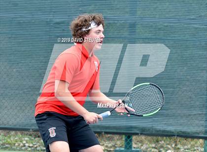 Thumbnail 1 in Redwood vs. Granite Bay (CIF NorCal Regional Team Tennis Championships) photogallery.