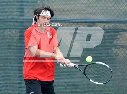 Thumbnail 2 in Redwood vs. Granite Bay (CIF NorCal Regional Team Tennis Championships) photogallery.