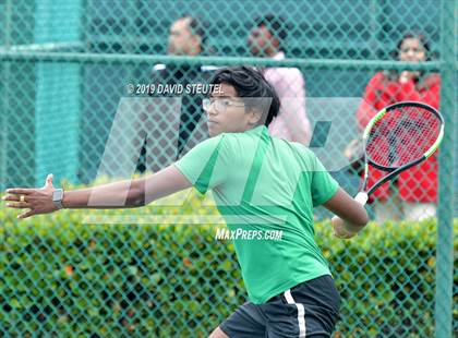 Thumbnail 2 in Redwood vs. Granite Bay (CIF NorCal Regional Team Tennis Championships) photogallery.