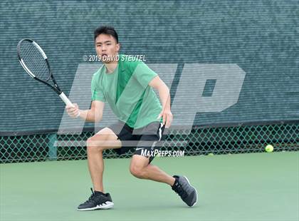 Thumbnail 1 in Redwood vs. Granite Bay (CIF NorCal Regional Team Tennis Championships) photogallery.