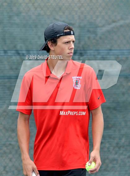 Thumbnail 3 in Redwood vs. Granite Bay (CIF NorCal Regional Team Tennis Championships) photogallery.