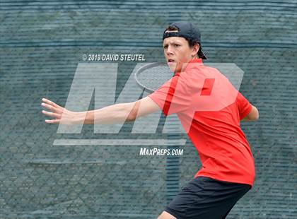 Thumbnail 1 in Redwood vs. Granite Bay (CIF NorCal Regional Team Tennis Championships) photogallery.