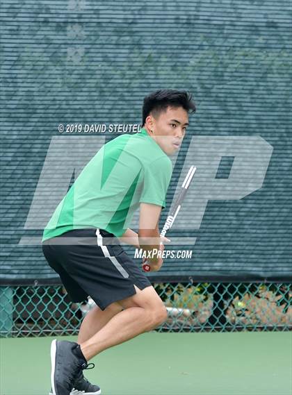 Thumbnail 2 in Redwood vs. Granite Bay (CIF NorCal Regional Team Tennis Championships) photogallery.