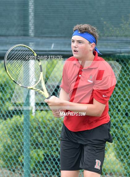 Thumbnail 1 in Redwood vs. Granite Bay (CIF NorCal Regional Team Tennis Championships) photogallery.