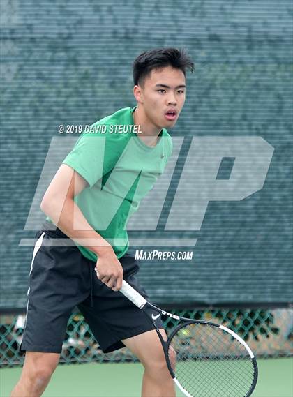 Thumbnail 3 in Redwood vs. Granite Bay (CIF NorCal Regional Team Tennis Championships) photogallery.