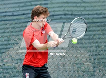 Thumbnail 2 in Redwood vs. Granite Bay (CIF NorCal Regional Team Tennis Championships) photogallery.