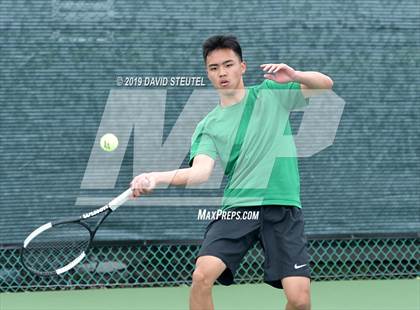 Thumbnail 2 in Redwood vs. Granite Bay (CIF NorCal Regional Team Tennis Championships) photogallery.
