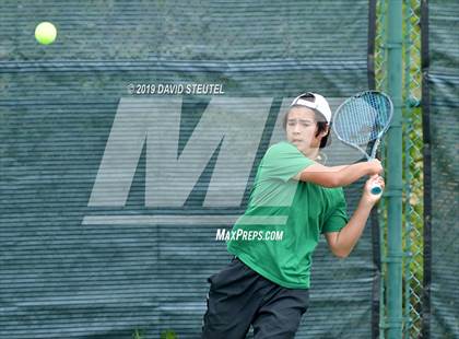 Thumbnail 2 in Redwood vs. Granite Bay (CIF NorCal Regional Team Tennis Championships) photogallery.