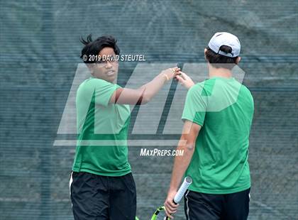 Thumbnail 2 in Redwood vs. Granite Bay (CIF NorCal Regional Team Tennis Championships) photogallery.