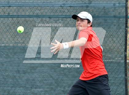 Thumbnail 1 in Redwood vs. Granite Bay (CIF NorCal Regional Team Tennis Championships) photogallery.