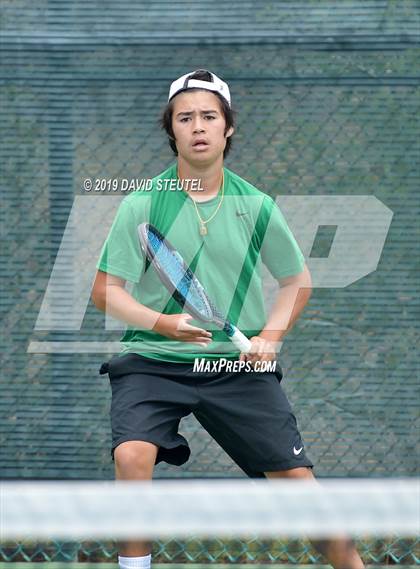 Thumbnail 2 in Redwood vs. Granite Bay (CIF NorCal Regional Team Tennis Championships) photogallery.