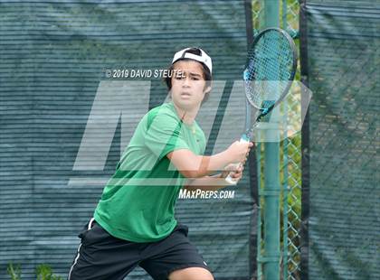 Thumbnail 3 in Redwood vs. Granite Bay (CIF NorCal Regional Team Tennis Championships) photogallery.