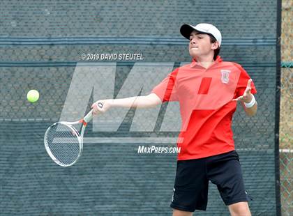 Thumbnail 2 in Redwood vs. Granite Bay (CIF NorCal Regional Team Tennis Championships) photogallery.