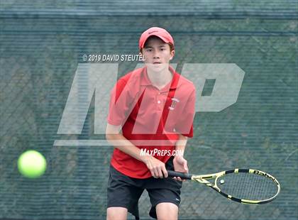 Thumbnail 2 in Redwood vs. Granite Bay (CIF NorCal Regional Team Tennis Championships) photogallery.