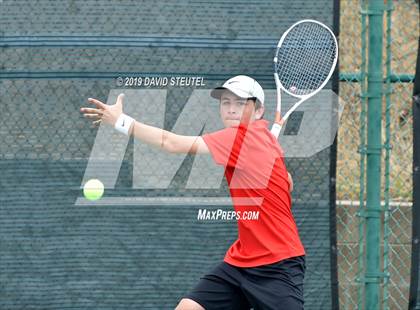 Thumbnail 3 in Redwood vs. Granite Bay (CIF NorCal Regional Team Tennis Championships) photogallery.