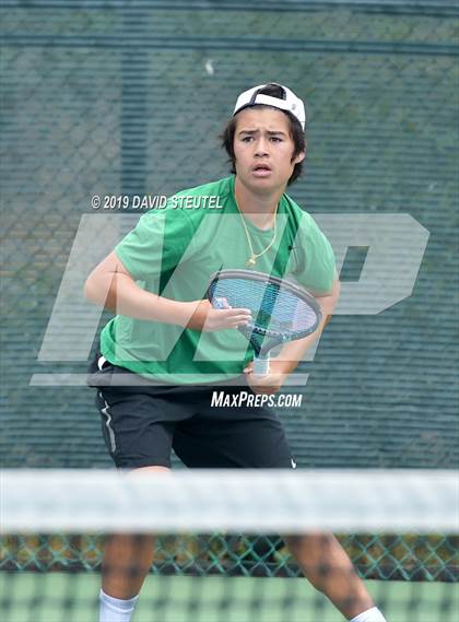 Thumbnail 1 in Redwood vs. Granite Bay (CIF NorCal Regional Team Tennis Championships) photogallery.