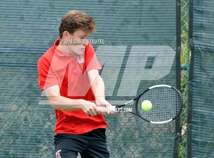 Thumbnail 1 in Redwood vs. Granite Bay (CIF NorCal Regional Team Tennis Championships) photogallery.