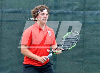 Thumbnail 2 in Redwood vs. Granite Bay (CIF NorCal Regional Team Tennis Championships) photogallery.