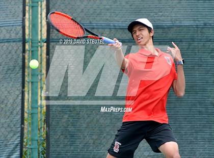 Thumbnail 3 in Redwood vs. Granite Bay (CIF NorCal Regional Team Tennis Championships) photogallery.