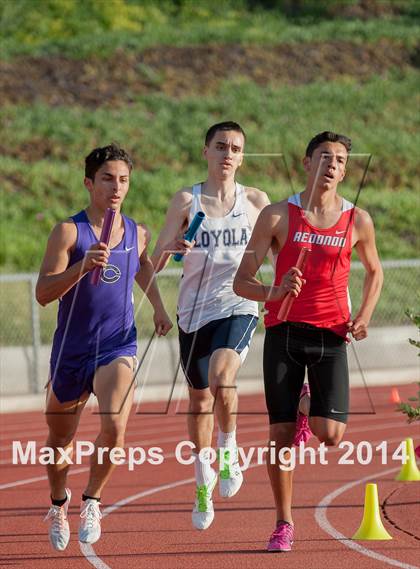 Thumbnail 2 in Redondo Nike Invitational (Boys 4x800M Relay) photogallery.