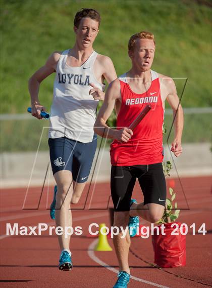 Thumbnail 2 in Redondo Nike Invitational (Boys 4x800M Relay) photogallery.