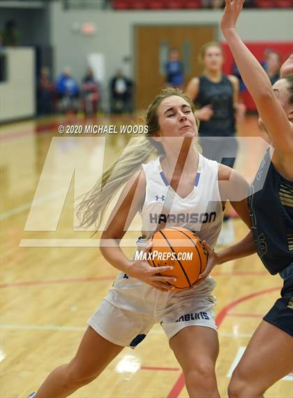 Thumbnail 2 in Harrison vs. Pulaski Academy (AAA 4A Regional Playoff) photogallery.