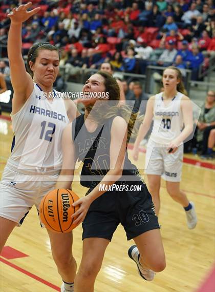 Thumbnail 3 in Harrison vs. Pulaski Academy (AAA 4A Regional Playoff) photogallery.