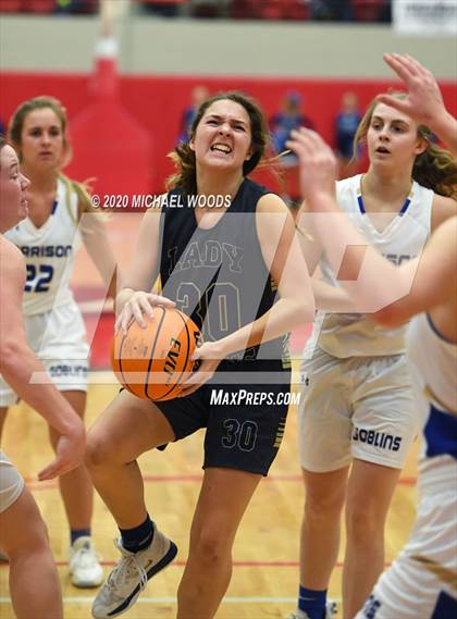 Thumbnail 2 in Harrison vs. Pulaski Academy (AAA 4A Regional Playoff) photogallery.