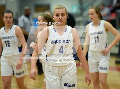 Thumbnail 2 in Harrison vs. Pulaski Academy (AAA 4A Regional Playoff) photogallery.