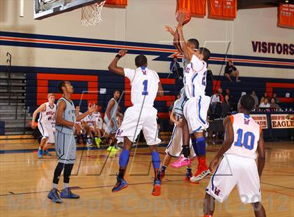 Thumbnail 2 in St. Genevieve vs. Westlake (Chaminade Christmas Classic) photogallery.