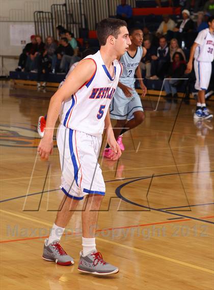 Thumbnail 3 in St. Genevieve vs. Westlake (Chaminade Christmas Classic) photogallery.
