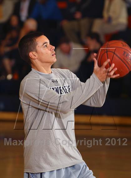 Thumbnail 1 in St. Genevieve vs. Westlake (Chaminade Christmas Classic) photogallery.