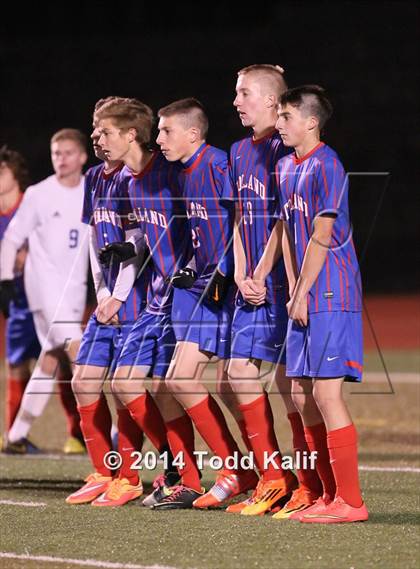 Thumbnail 2 in Bacon Academy vs Tolland (CIAC Class M Semifinal) photogallery.