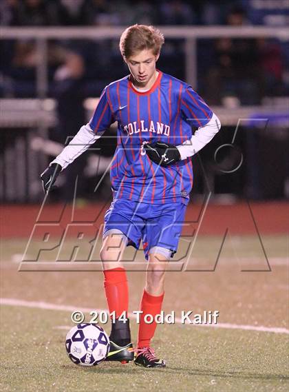 Thumbnail 2 in Bacon Academy vs Tolland (CIAC Class M Semifinal) photogallery.