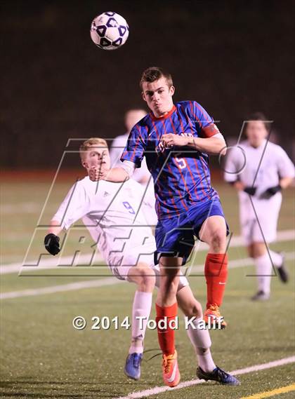 Thumbnail 3 in Bacon Academy vs Tolland (CIAC Class M Semifinal) photogallery.