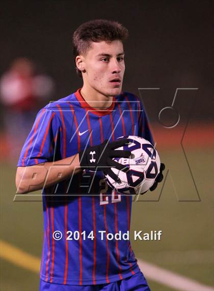 Thumbnail 2 in Bacon Academy vs Tolland (CIAC Class M Semifinal) photogallery.