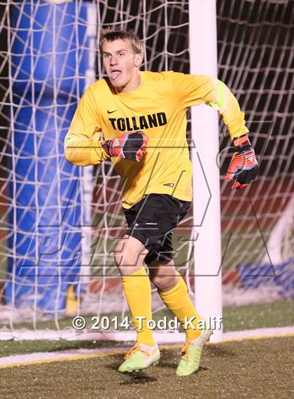 Thumbnail 1 in Bacon Academy vs Tolland (CIAC Class M Semifinal) photogallery.