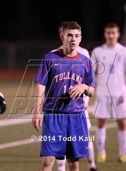 Thumbnail 2 in Bacon Academy vs Tolland (CIAC Class M Semifinal) photogallery.