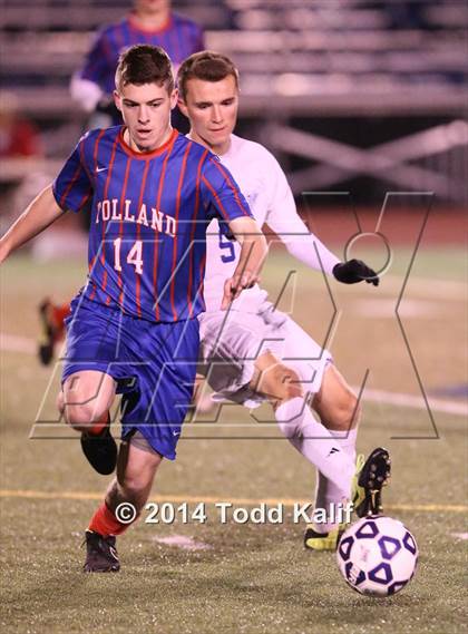 Thumbnail 3 in Bacon Academy vs Tolland (CIAC Class M Semifinal) photogallery.