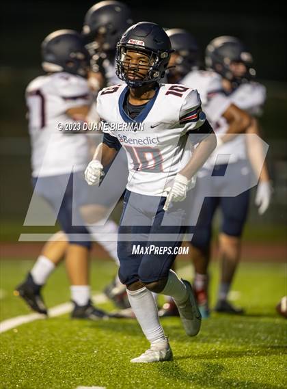 Thumbnail 3 in First Assembly Christian vs St. Benedict at Auburndale (Jamboree) photogallery.