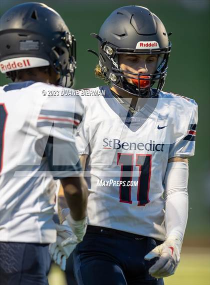 Thumbnail 3 in First Assembly Christian vs St. Benedict at Auburndale (Jamboree) photogallery.