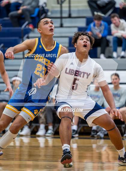 Thumbnail 2 in Liberty vs. Orem (Corner Canyon Tournament of Champions) photogallery.