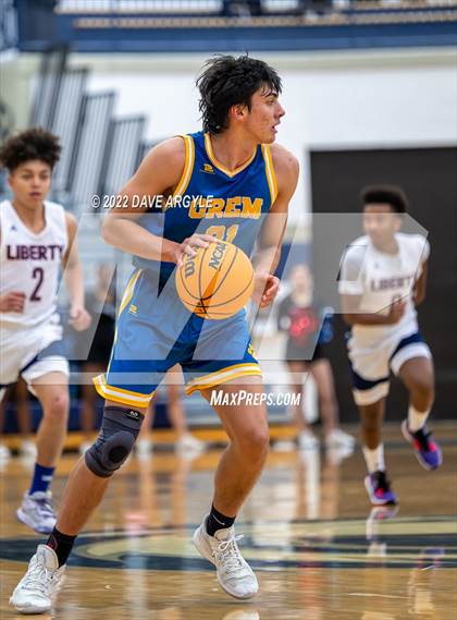 Thumbnail 3 in Liberty vs. Orem (Corner Canyon Tournament of Champions) photogallery.