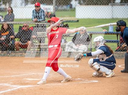 Thumbnail 2 in Cathedral Catholic vs. Mater Dei Catholic (Holy Bowl Classic) photogallery.
