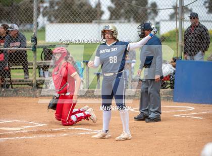 Thumbnail 3 in Cathedral Catholic vs. Mater Dei Catholic (Holy Bowl Classic) photogallery.