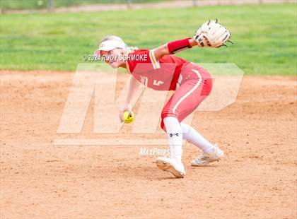 Thumbnail 2 in Cathedral Catholic vs. Mater Dei Catholic (Holy Bowl Classic) photogallery.