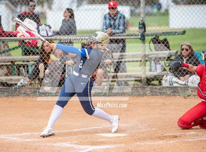 Thumbnail 2 in Cathedral Catholic vs. Mater Dei Catholic (Holy Bowl Classic) photogallery.